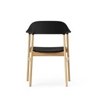 Herit Dining Chair w. Armrest Oak/Black