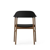 Herit Dining Chair w. Armrests Smoked Oak/Black
