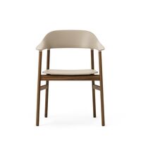 Herit Dining Chair w. Armrests Smoked Oak/Sand
