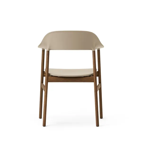 Herit Dining Chair w. Armrests Smoked Oak/Sand