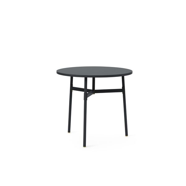 Mesa Union Negro Ø80 X H74,5 cm