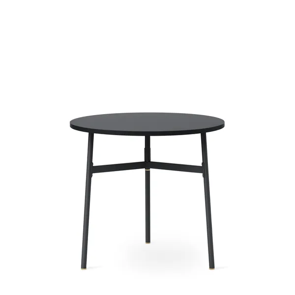 Union Table Black Ø80 X H74.5 cm
