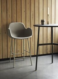 Union Table Black Ø80 X H74.5 cm