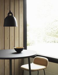 Union Table Black Ø80 X H74.5 cm