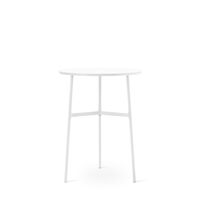 Union Table Vit Ø80 x H105,5 cm
