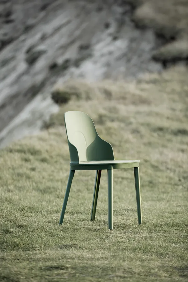 Allez Dining Chair Oak Green