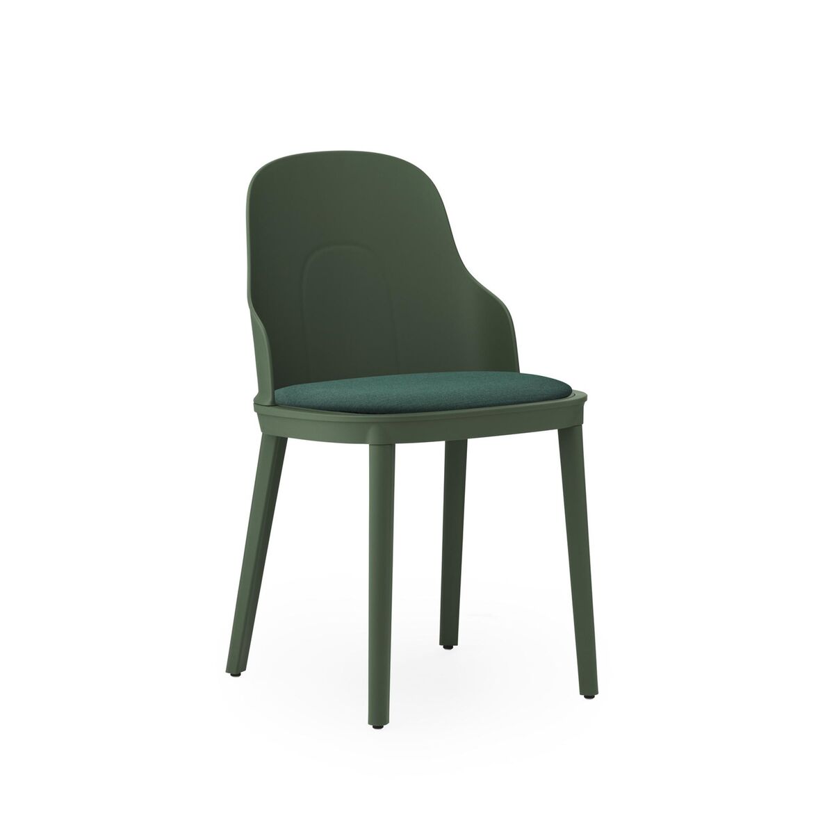 Allez Dining Chair Canvas Upholstered Park Green