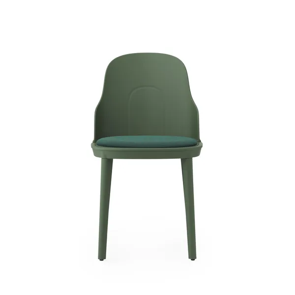 Allez Dining Chair Canvas Upholstered Park Green