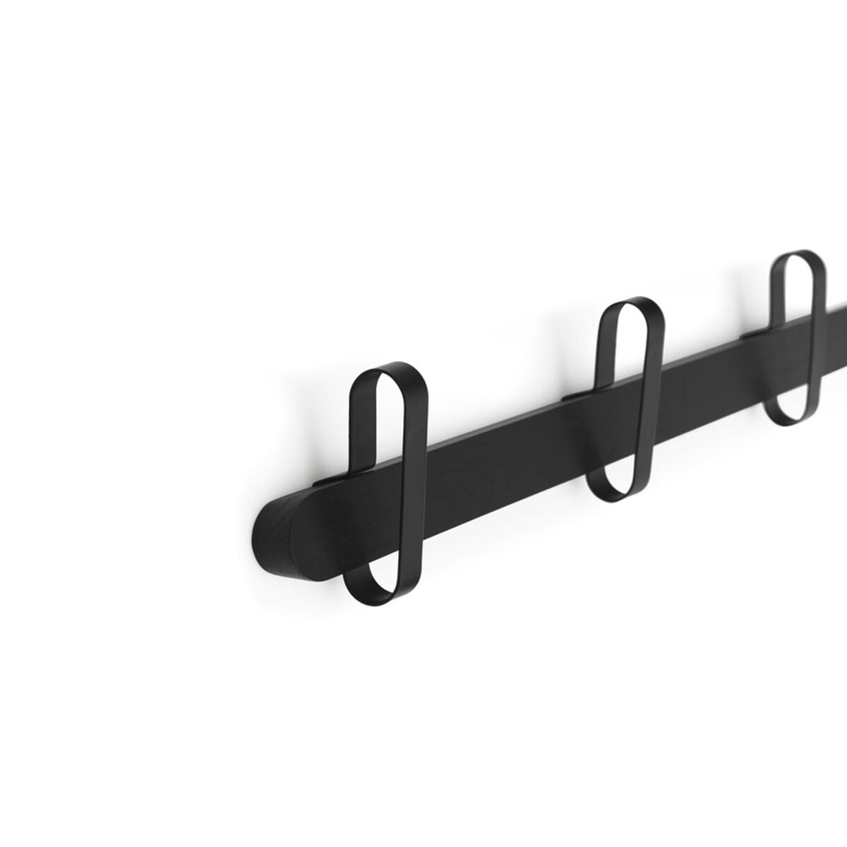 Hoop Coat Rack Black