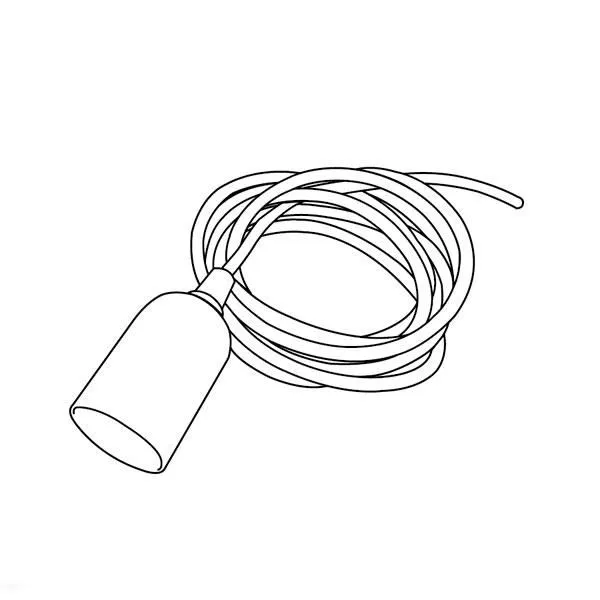 Norm 69 Taklampe XX- Stor Hvit Inkl. Ledning