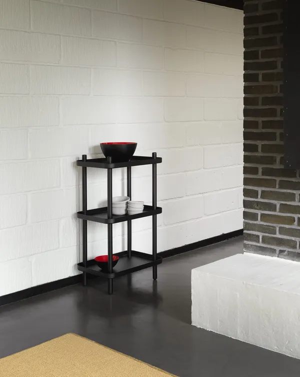 Block Bookcase Black
