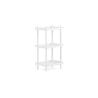 Block Bookcase White