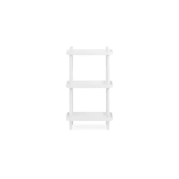 Block Bookcase White