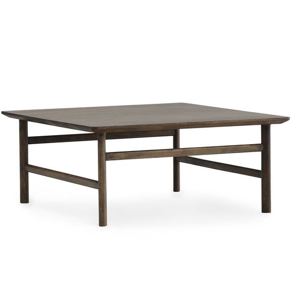 Grow Coffee Table Smoked Oak 80 X 80 cm