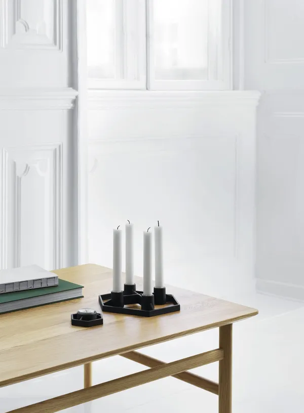 Grow Table Basse Chêne Fumé Medium