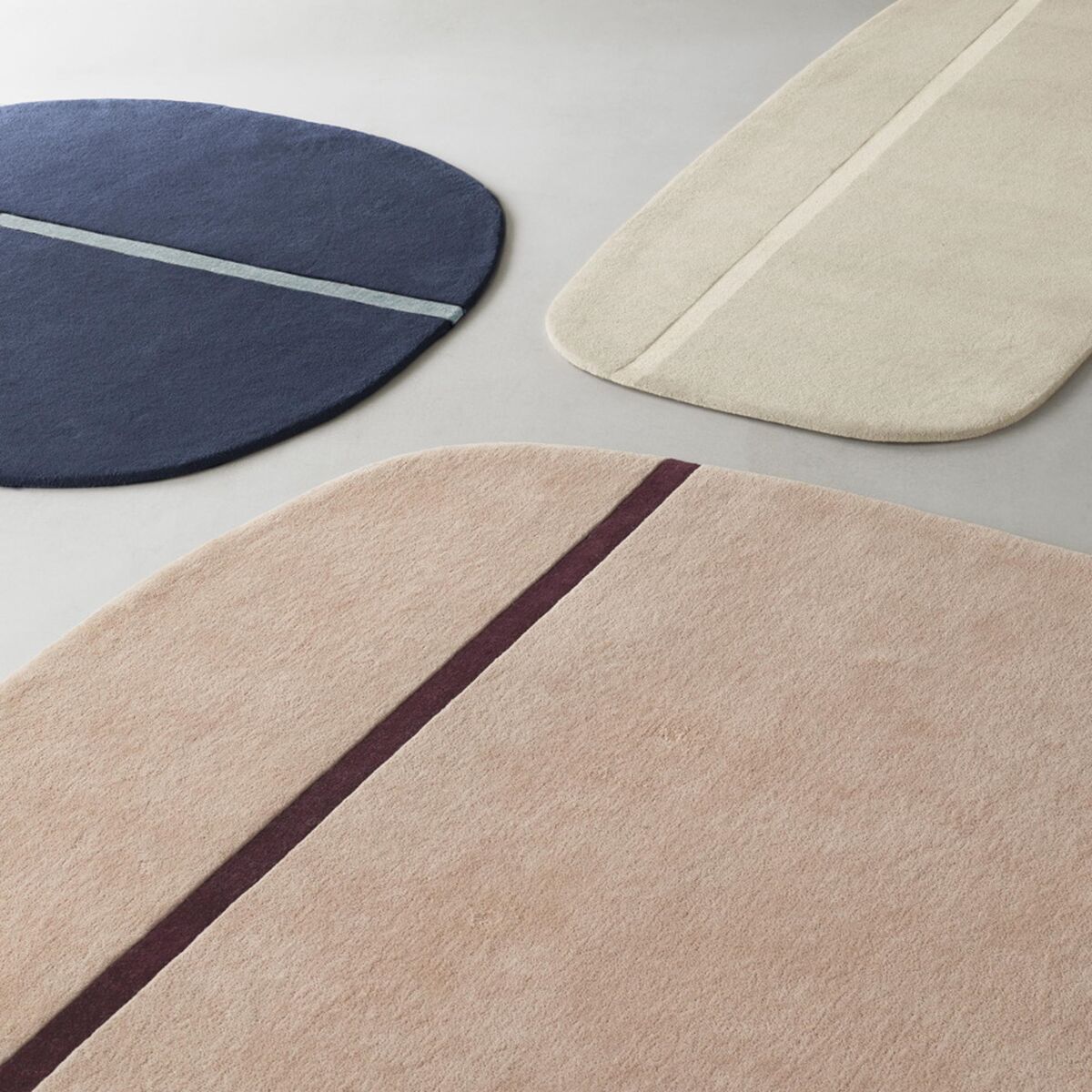 Oona Carpet 175 x 240 cm Blue