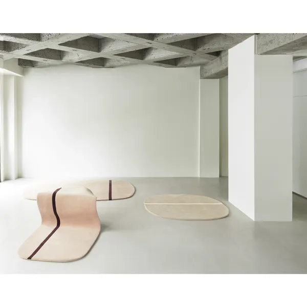 Oona Carpet 140 x 140 cm Sand