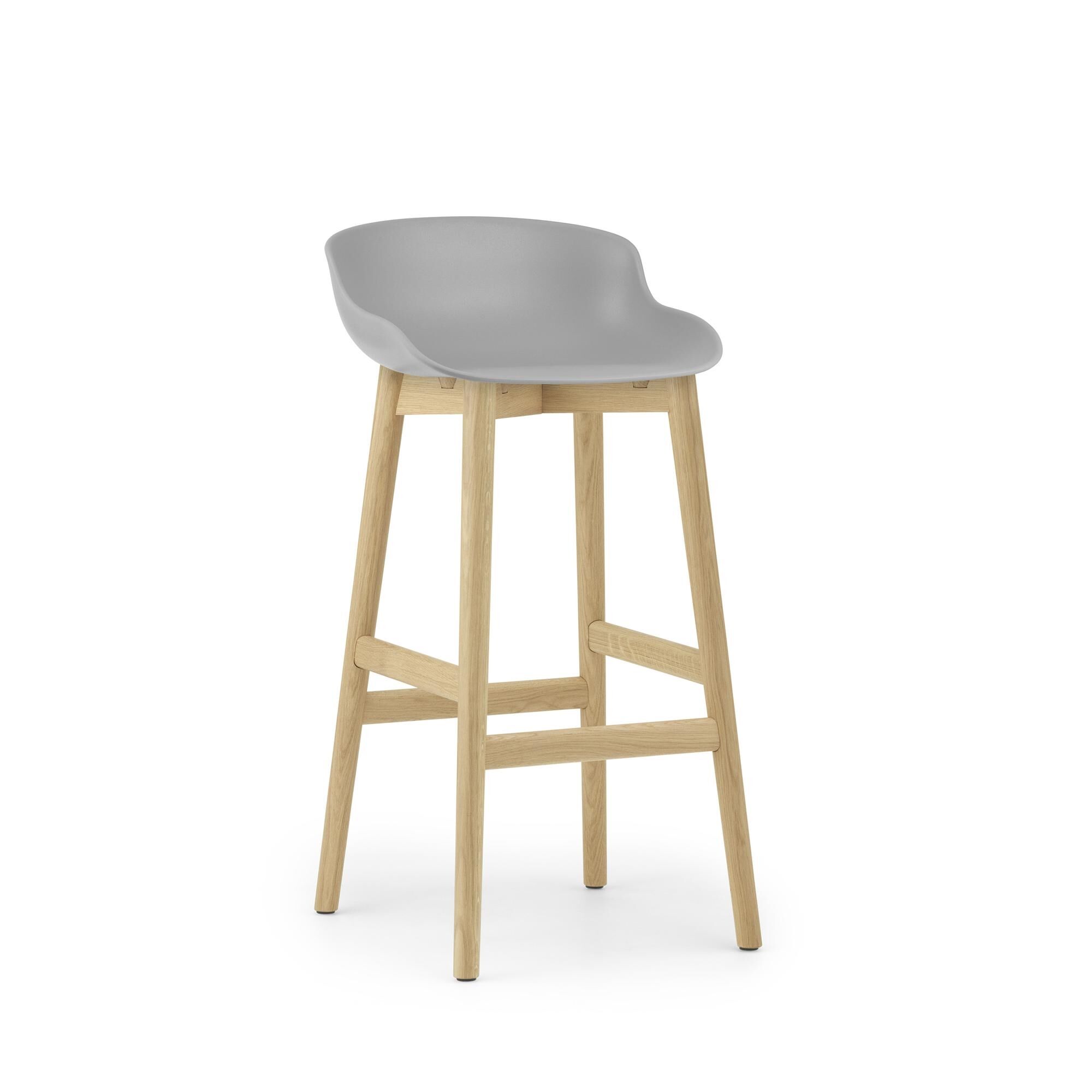 Hyg Barkrakk H75 Eik/ Grå