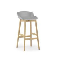 Gray and legs in oak.