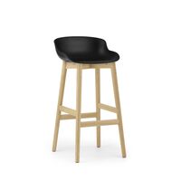 Hyg Bar Stool H75 Oak/Black