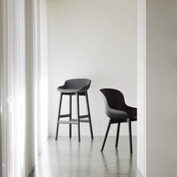 Hyg Bar Stool H75 Oak/Black