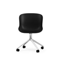 Hyg Svingstol med Hjul Aluminium/ Sort