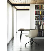 Hyg Svingstol med Hjul Aluminium/ Sort