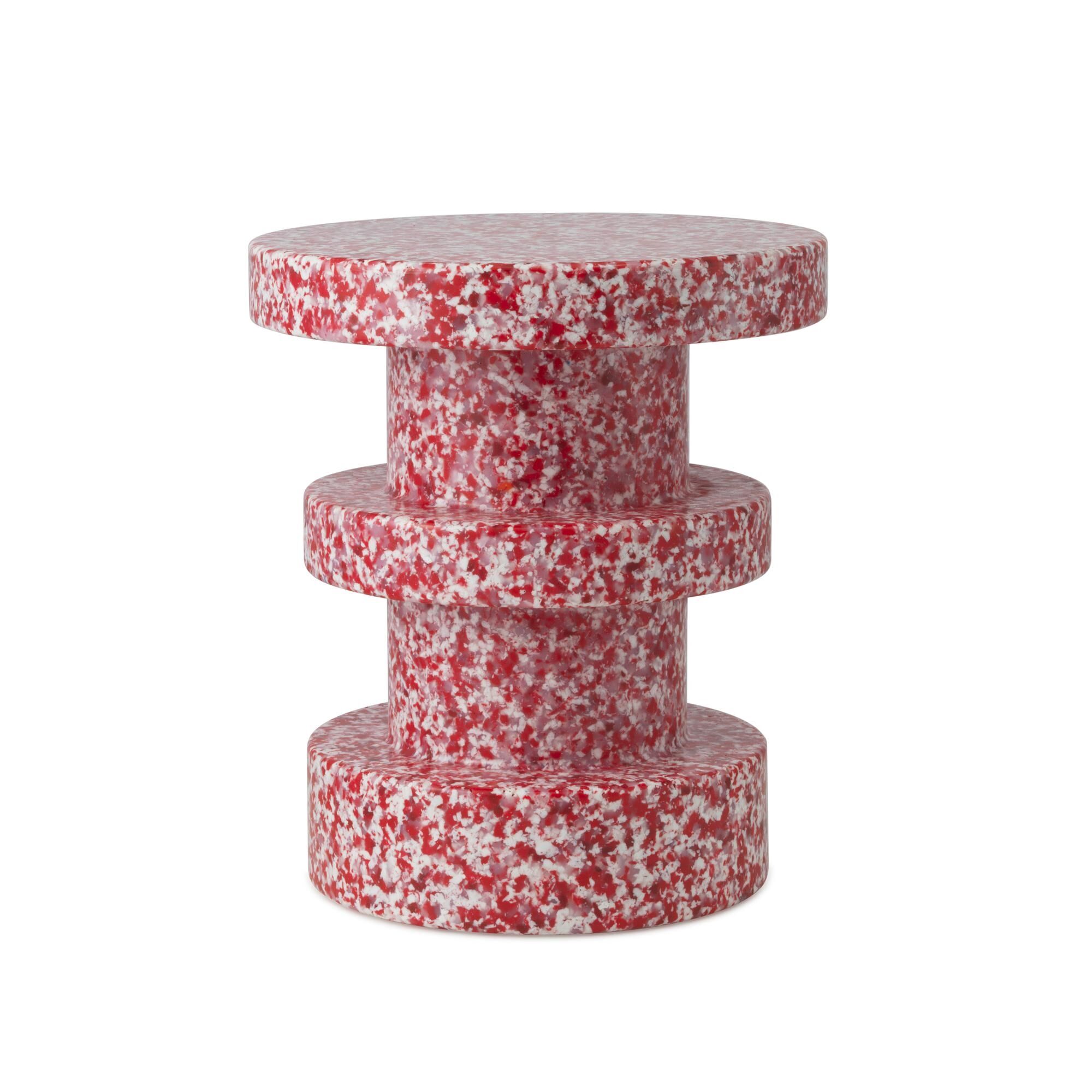 Bit Stack Tabouret Rouge