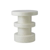 Bit Stack Hocker Weiß
