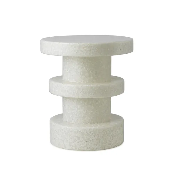 Bit Stack Stool White