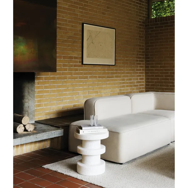 Bit Stack Stool White