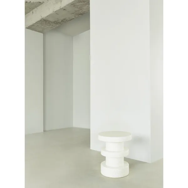 Bit Stack Stool White