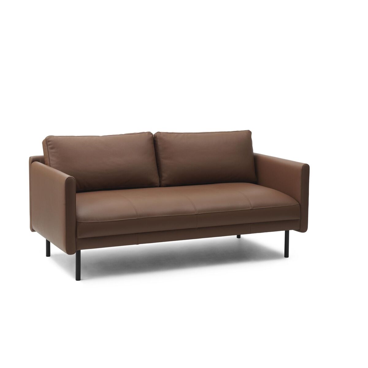 Rar Bank 2-zits Omaha Cognac Leer