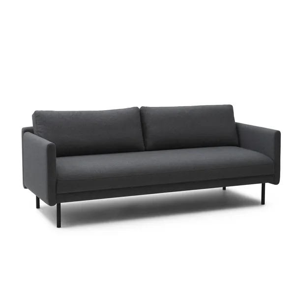 Rar Sofa 3 Seater Re-Born Dark Grey
