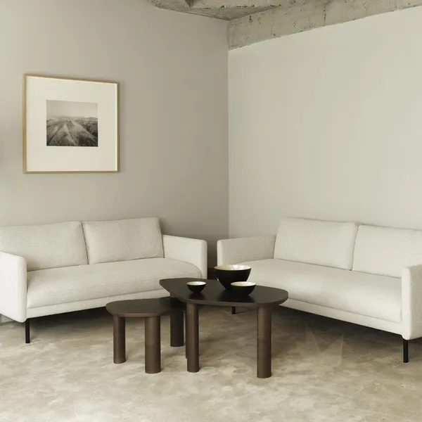 Rar Sofa 3 Seater Venezia Off-White