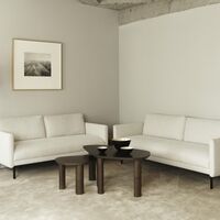Rar Sofa 3-Sitzer Venezia Weiß