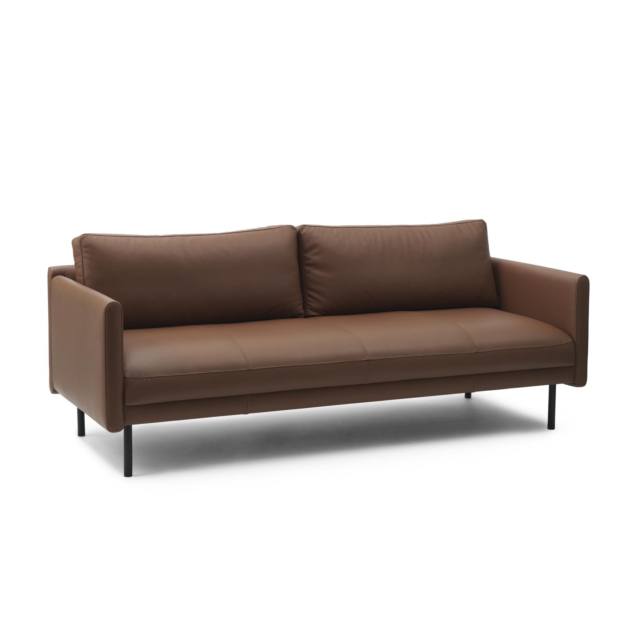 Rar Sofa 3 Seater Omaha Cognac Lder