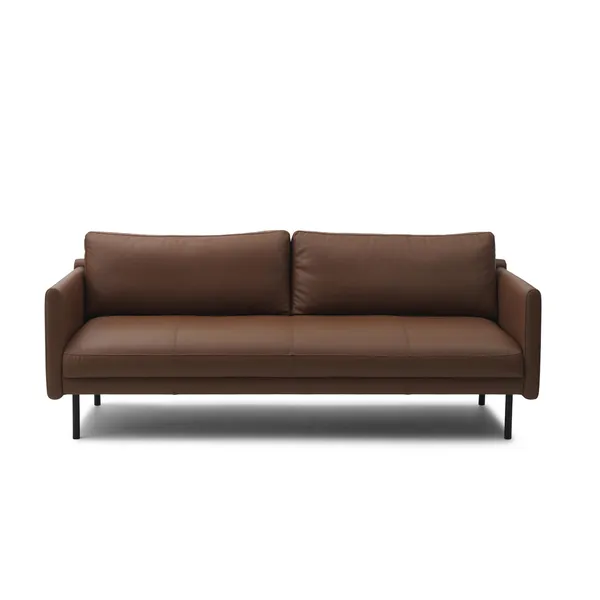 Rar Sofa 3 Seater Omaha Cognac Læder