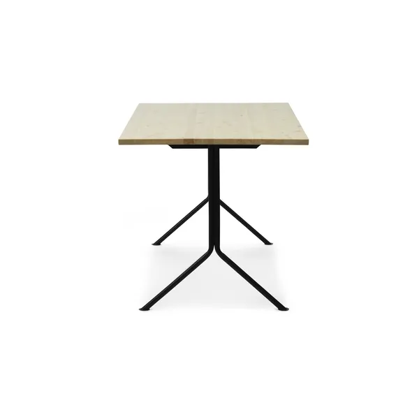 Kip Skrivebord Sort/Fyrretræ