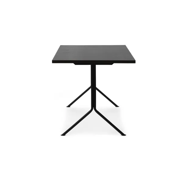 Kip Skrivebord Sort/Mørk Brun