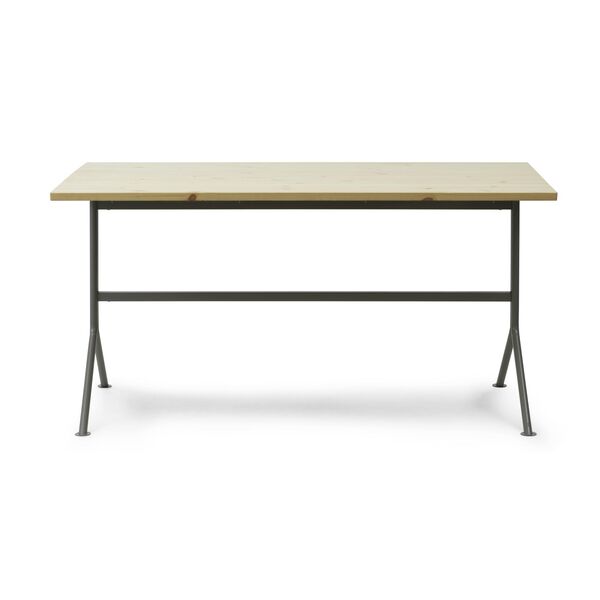 Kip Desk Gray/Pine