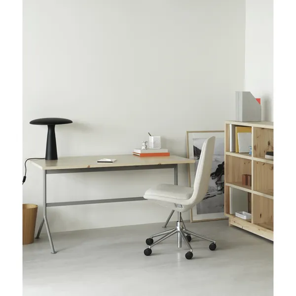 Kip Desk Gray/Pine