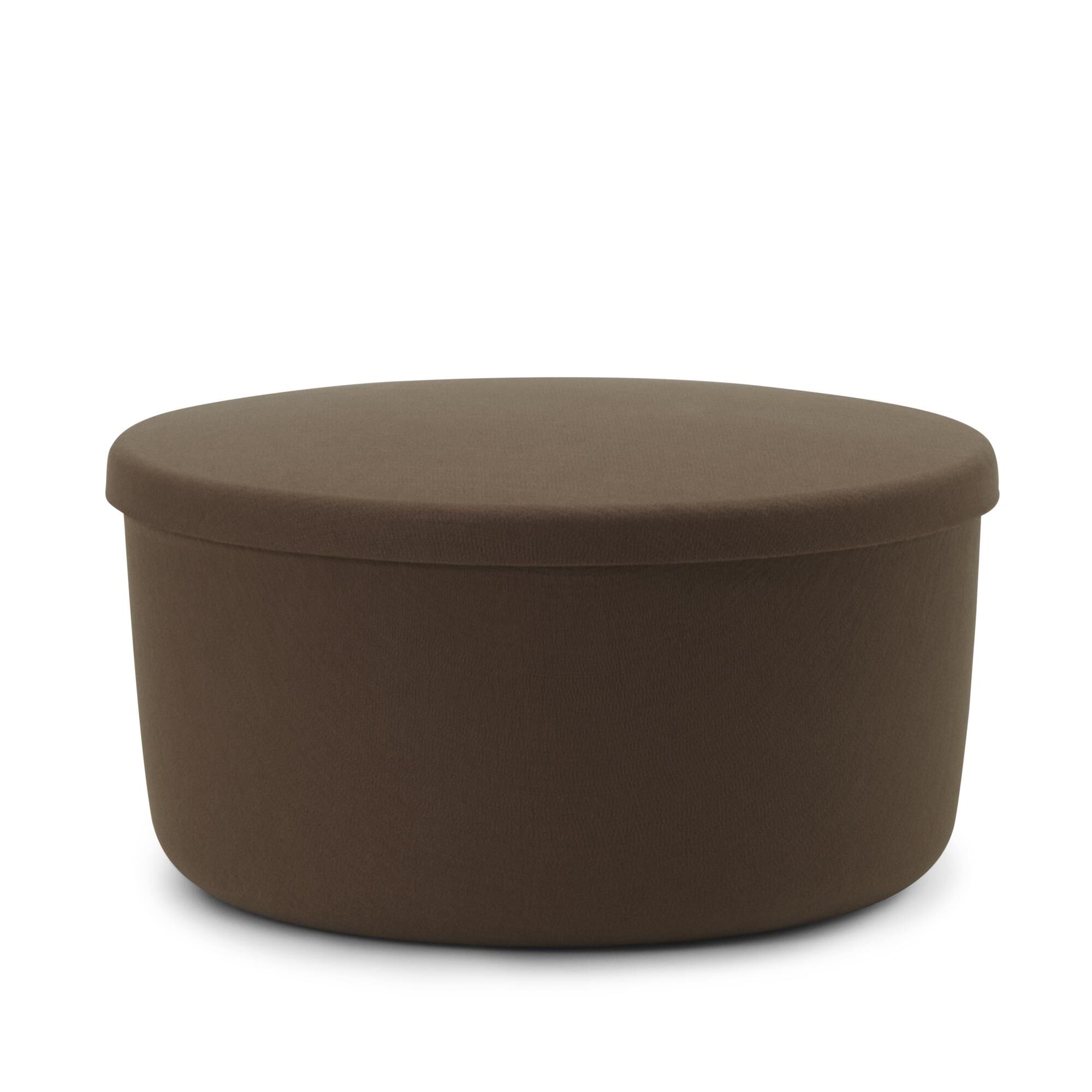 Hide Pouf de Rangement Grand Brun