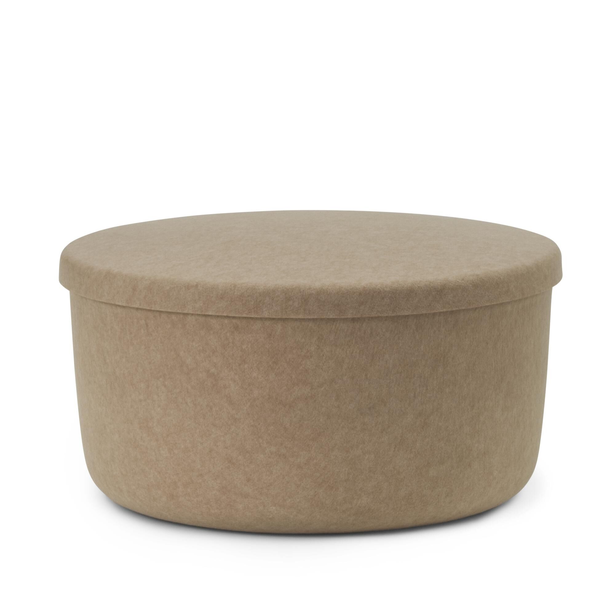 Hide Pouf de Rangement Grand Sable