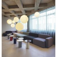 Your Side Table Brown/ White Carrara