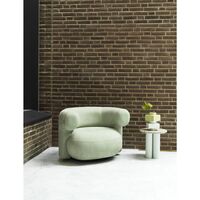 Your Side Table Brown/ White Carrara