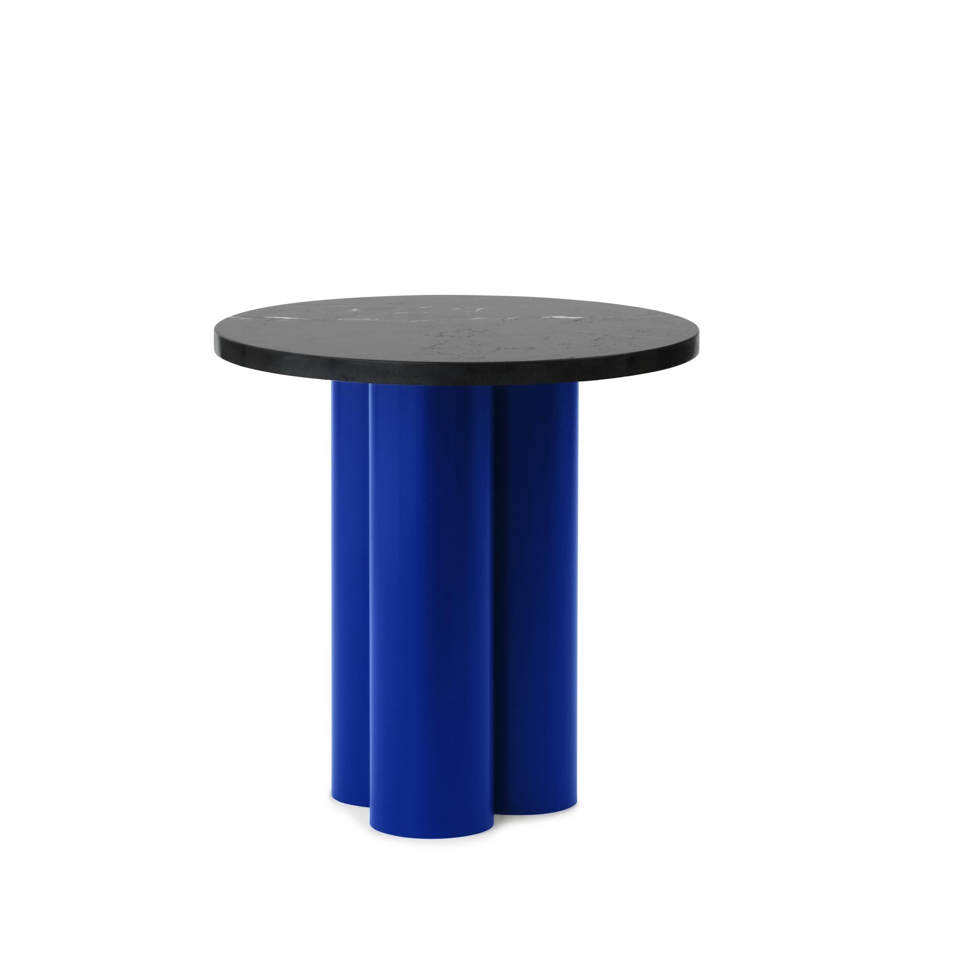 Ditt Sidebord Blå/ Nero Marquina