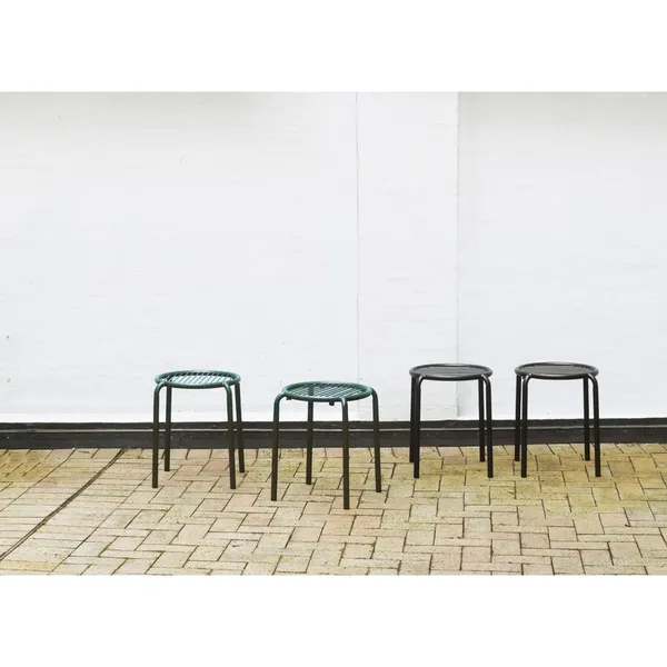 Vig Outdoor Stool Black