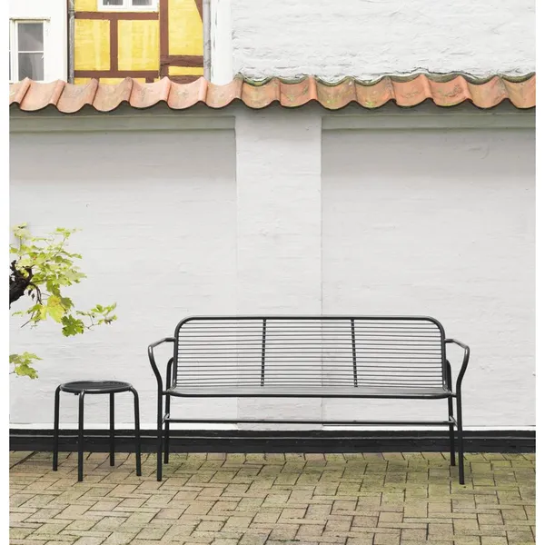 Vig Outdoor Stool Black