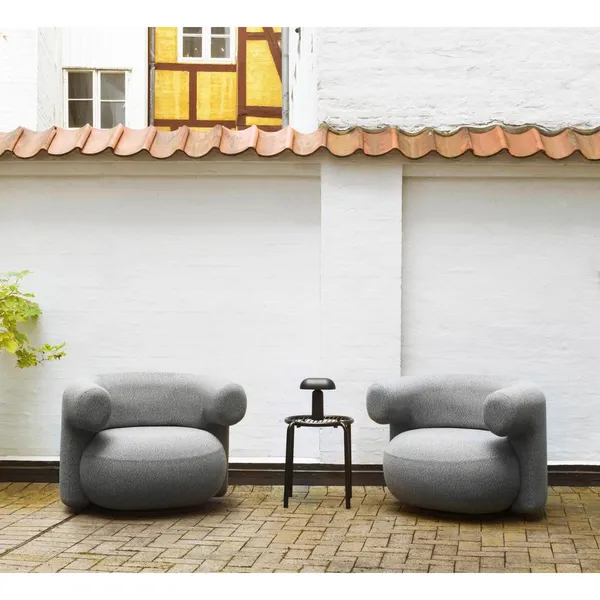 Vig Outdoor Stool Black
